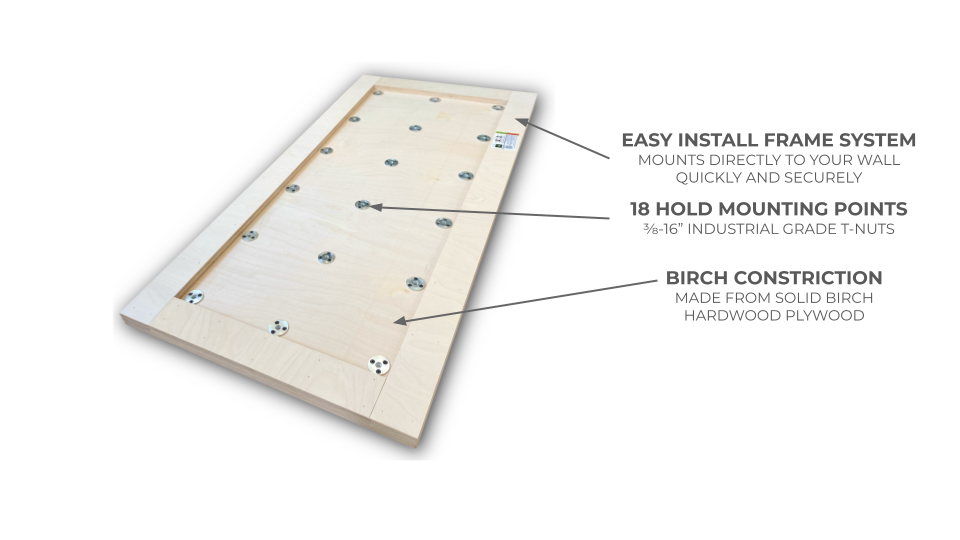 Climbing Panel - 46 X 23 X 1.5"