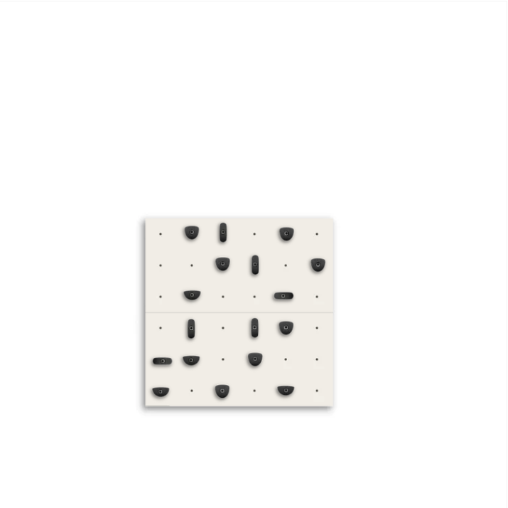 Set of 2 Climbing Panels + 20 Holds (approx. 15 sqft)