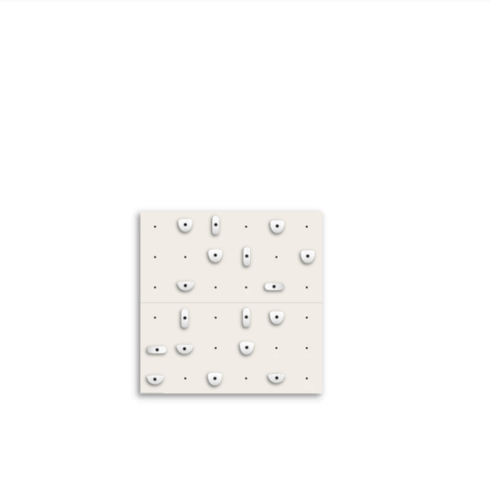 Set of 2 Climbing Panels + 20 Holds (approx. 15 sqft)