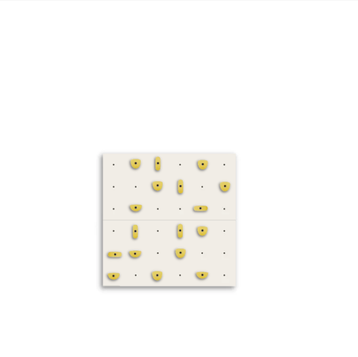 Set of 2 Climbing Panels + 20 Holds (approx. 15 sqft)