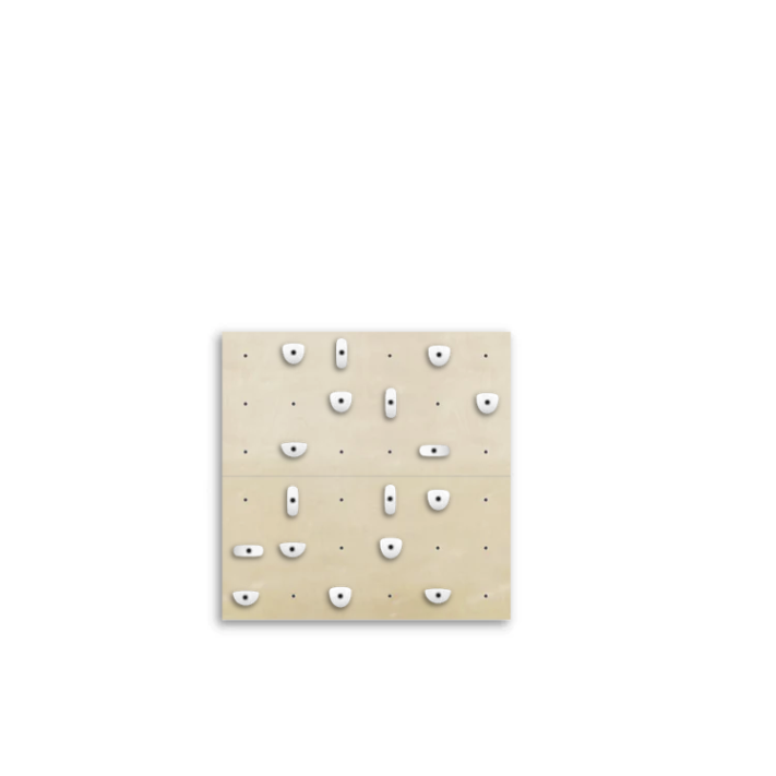 Set of 2 Climbing Panels + 20 Holds (approx. 15 sqft)