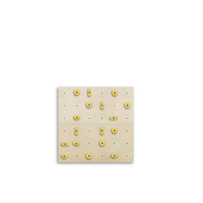 Set of 2 Climbing Panels + 20 Holds (approx. 15 sqft)