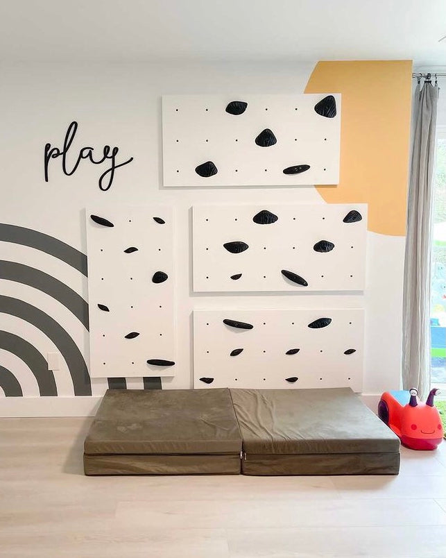 BUNDLE - 3X White Panel - Home Climbing Wall Starter Kit