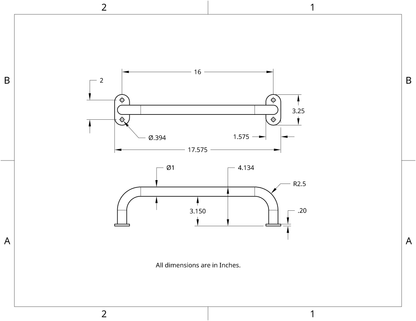 Monkey Bar - 16"