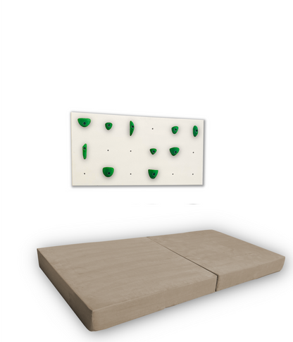 BUNDLE - 1X White Panel - Home Climbing Wall Starter Kit