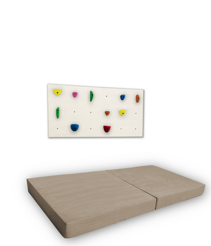 BUNDLE - 1X White Panel - Home Climbing Wall Starter Kit