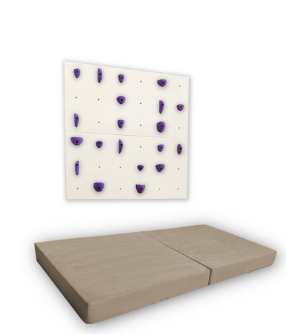 BUNDLE - 2X White Panel - Home Climbing Wall Starter Kit