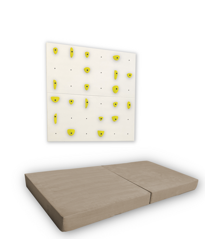 BUNDLE - 2X White Panel - Home Climbing Wall Starter Kit