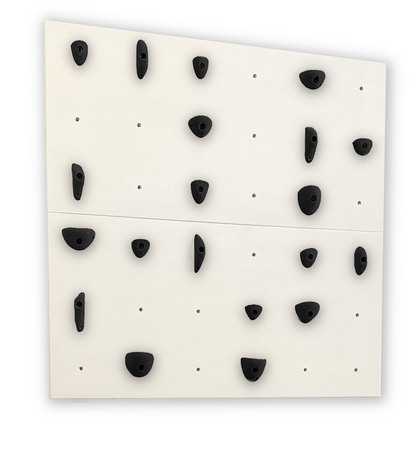 BUNDLE - 2X White Panel - Home Climbing Wall Starter Kit