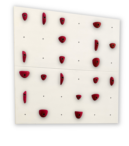 BUNDLE - 2X White Panel - Home Climbing Wall Starter Kit