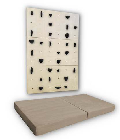 BUNDLE - 3X Birch Panel - Home Climbing Wall Starter Kit