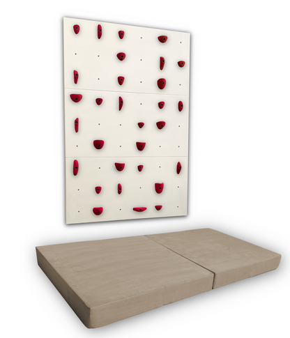 BUNDLE - 3X White Panel - Home Climbing Wall Starter Kit