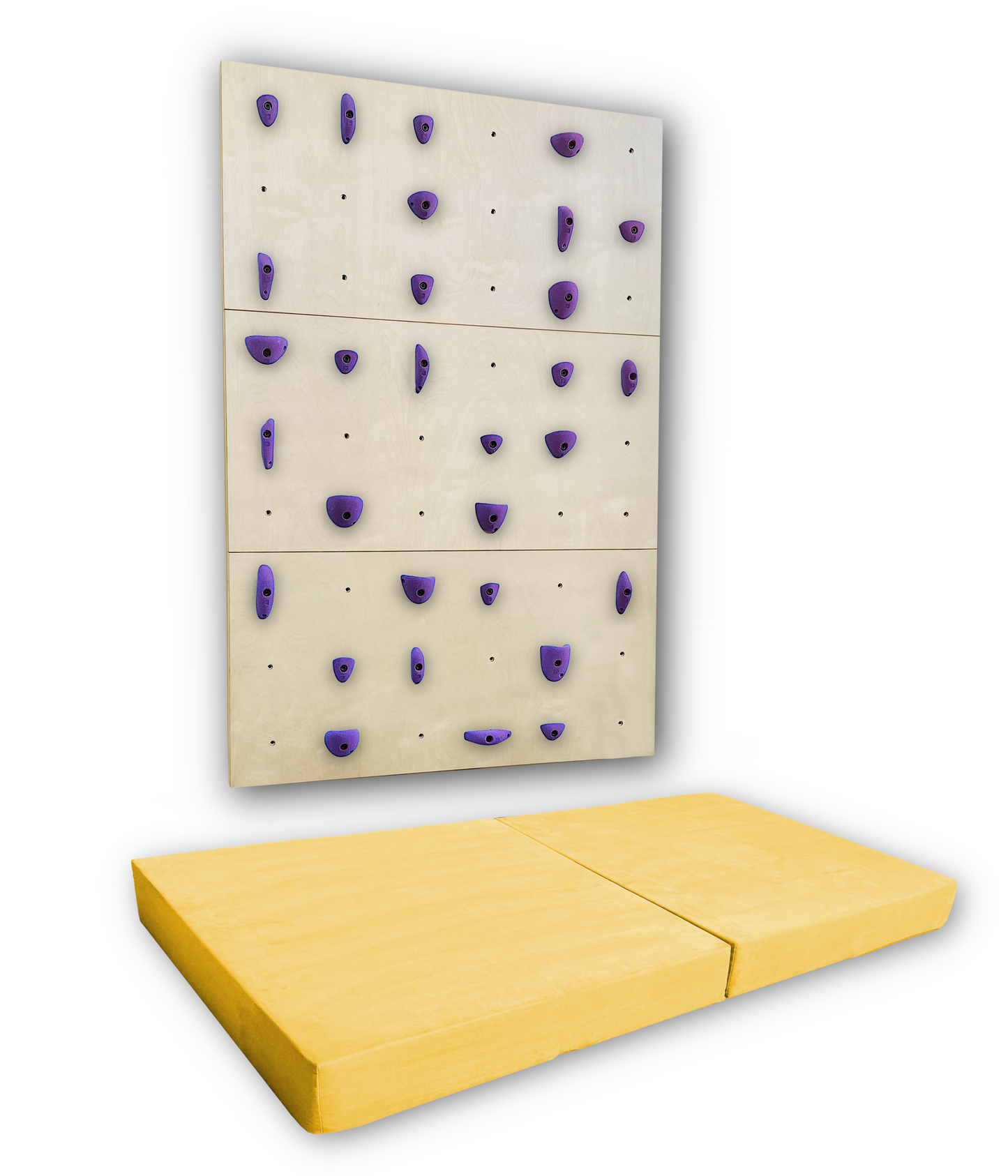 BUNDLE - 3X Birch Panel - Home Climbing Wall Starter Kit