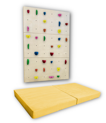 BUNDLE - 3X Birch Panel - Home Climbing Wall Starter Kit