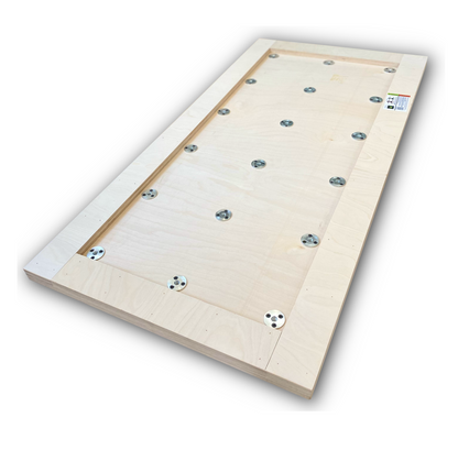 BUNDLE - 1X Birch Panel - Home Climbing Wall Starter Kit