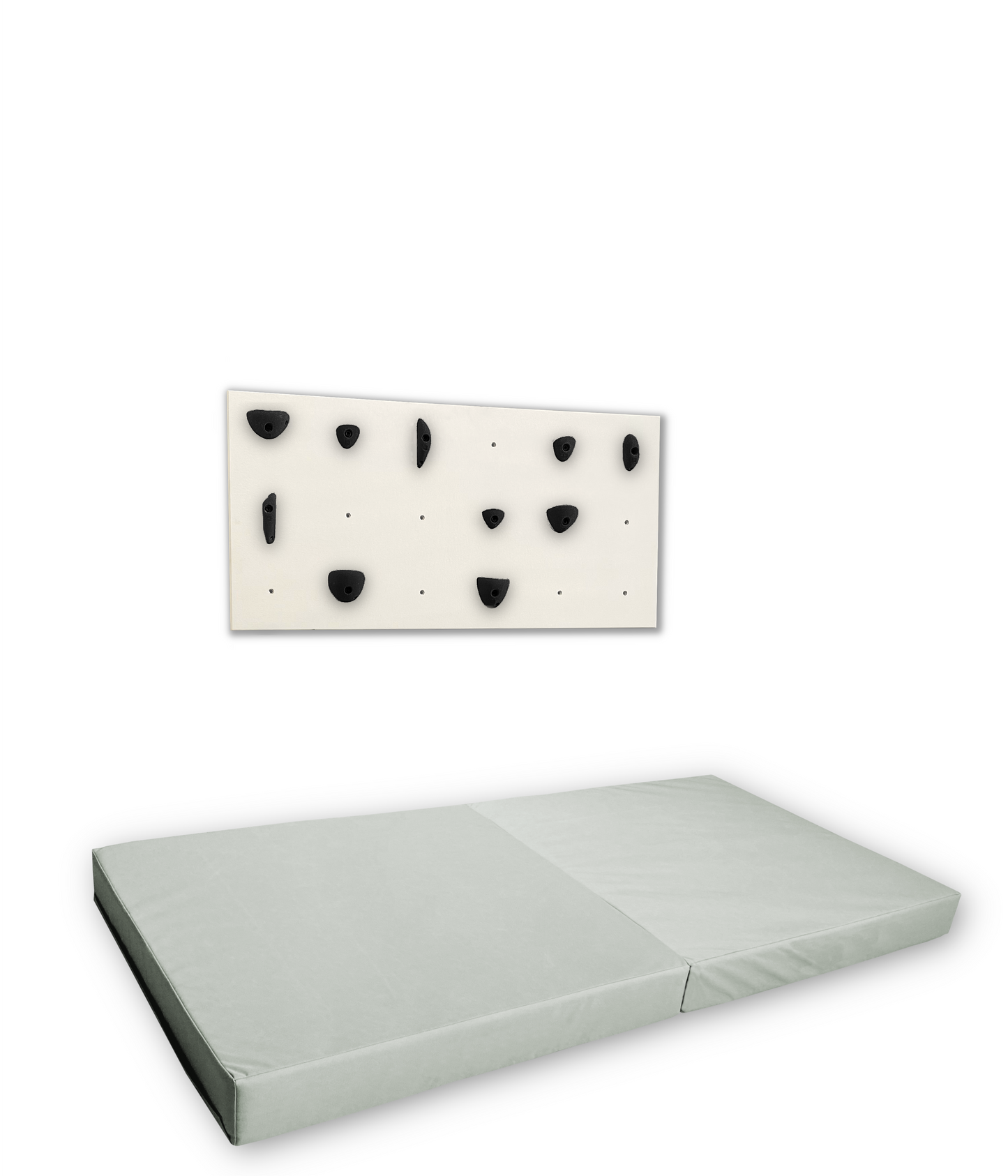 BUNDLE - 1X White Panel - Home Climbing Wall Starter Kit