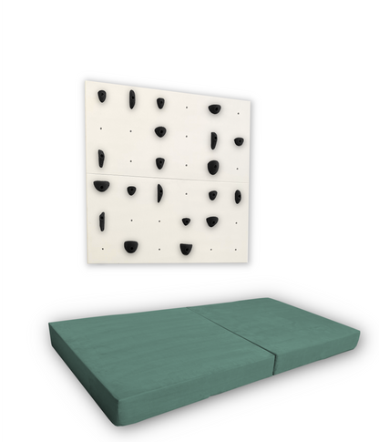 BUNDLE - 2X White Panel - Home Climbing Wall Starter Kit