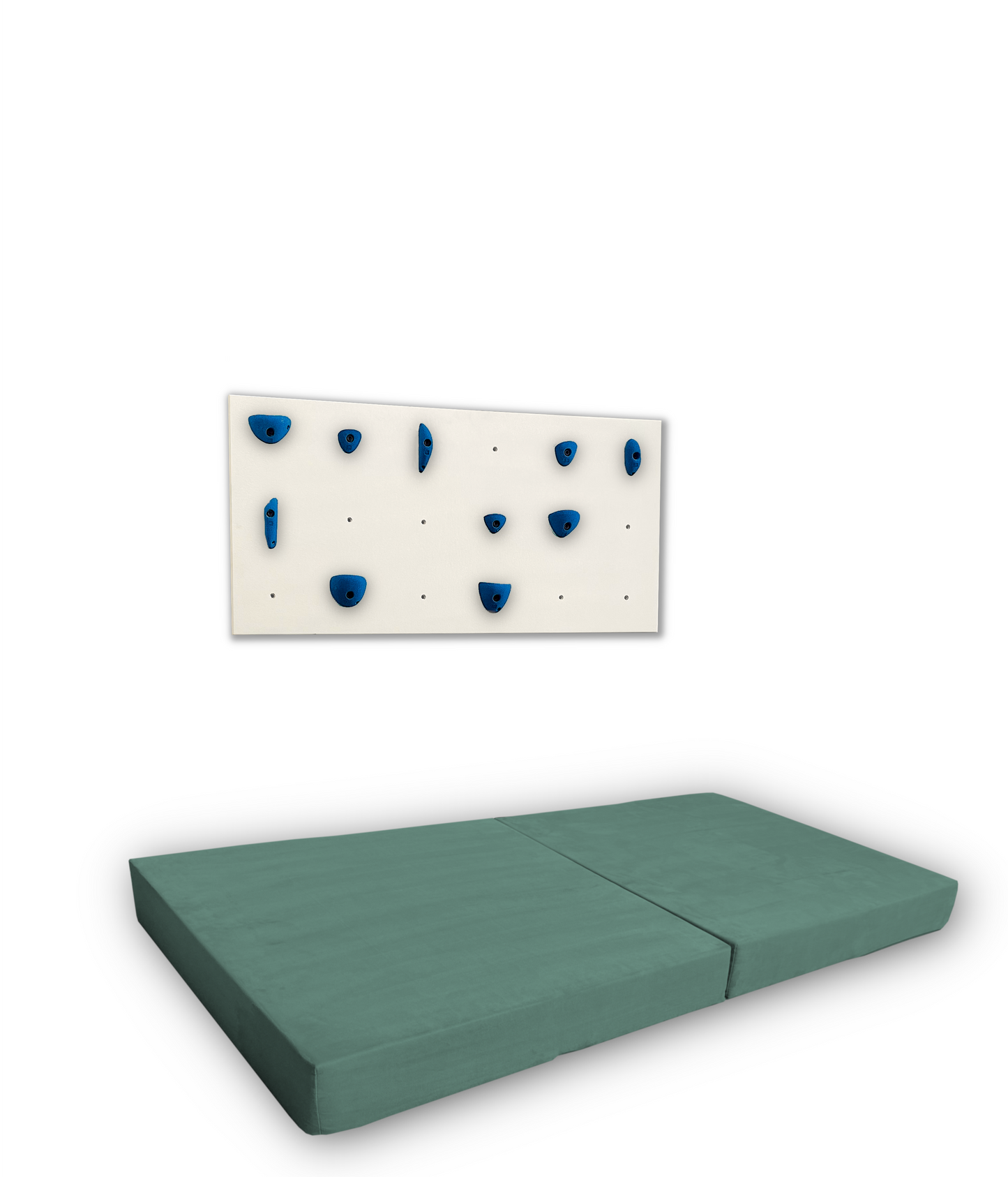 BUNDLE - 1X White Panel - Home Climbing Wall Starter Kit