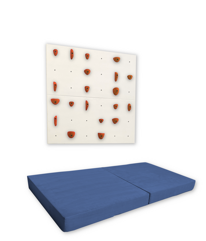 BUNDLE - 2X White Panel - Home Climbing Wall Starter Kit