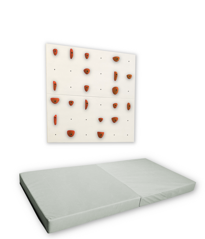 BUNDLE - 2X White Panel - Home Climbing Wall Starter Kit