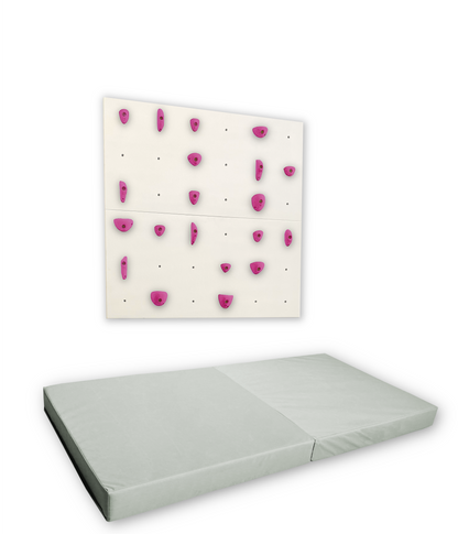 BUNDLE - 2X White Panel - Home Climbing Wall Starter Kit