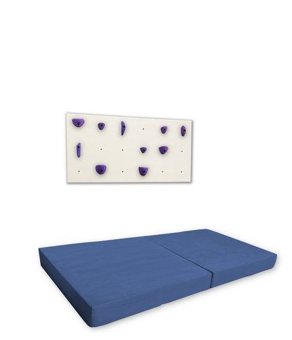 BUNDLE - 1X White Panel - Home Climbing Wall Starter Kit