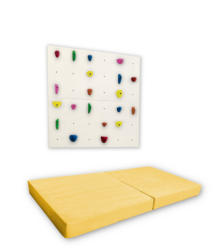 BUNDLE - 2X White Panel - Home Climbing Wall Starter Kit