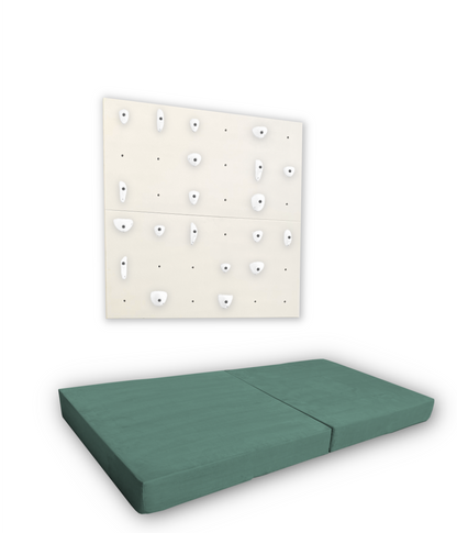 BUNDLE - 2X White Panel - Home Climbing Wall Starter Kit