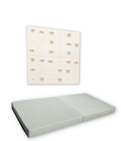BUNDLE - 2X White Panel - Home Climbing Wall Starter Kit
