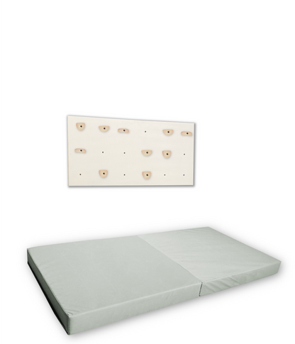 BUNDLE - 1X White Panel - Home Climbing Wall Starter Kit