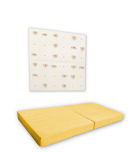 BUNDLE - 2X White Panel - Home Climbing Wall Starter Kit